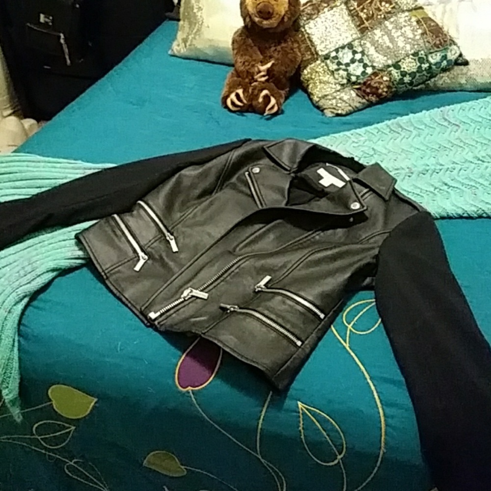 Leather jacket